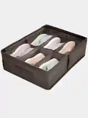 Кофр для обуви 53 х 40 х 15 см, 6 ячеек, Прага