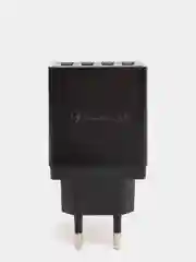Черный cетевое зарядное устройство на 4 USB / блок питания зарядник