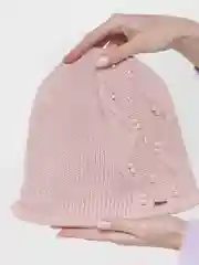 Конфетный вязаная шапка ВИШНЯ