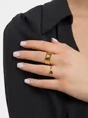 Кольца парные "Сердце"