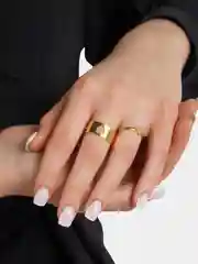 Кольца парные "Сердце"
