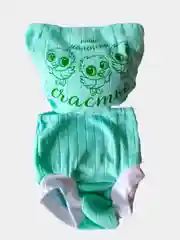 Салатовый трусы детские на манжете, под подгузник