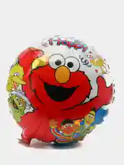 Белый фольгированный шар Happy