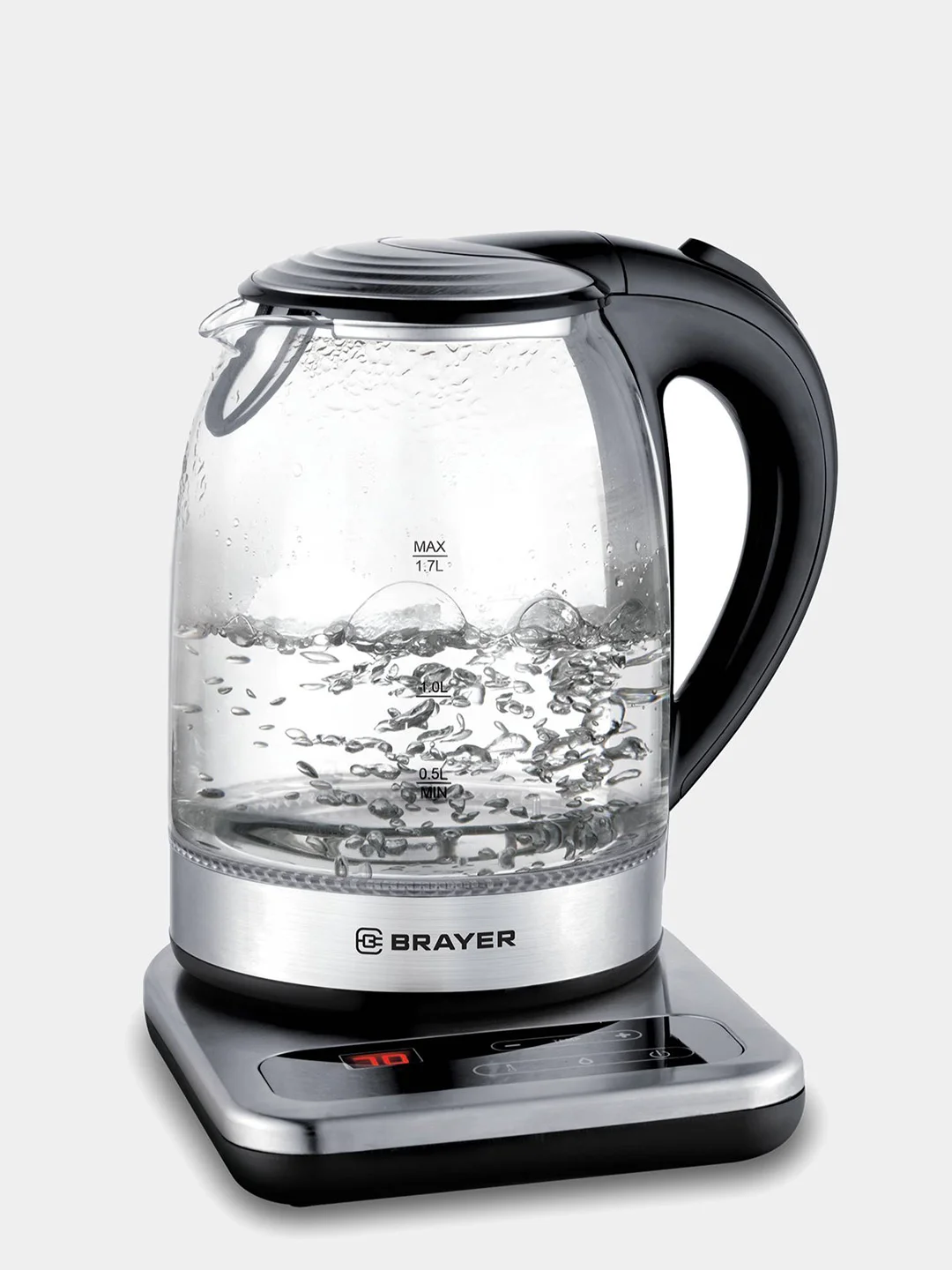 Чайник электрический BRAYER BR1003 1,7 л стеклянный