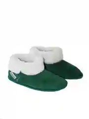 Зеленый чуни женские, домашние