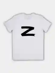 Футболка унисекс, белая, с принтом "Z"