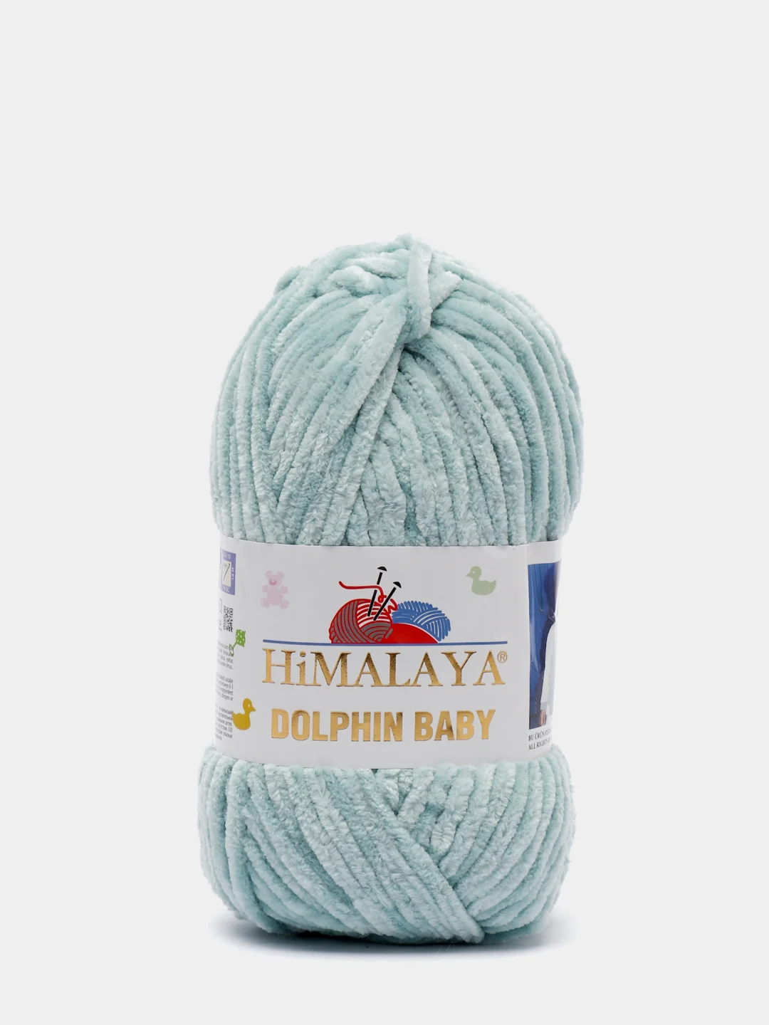 Салатовый шерсть Пряжа Himalaya Dolphin Baby 100% Полиэстер 100г 120м