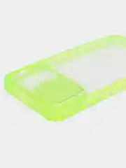 Салатовый чехол  для iPhone 12/12 PRO Противоударный усиленными углами