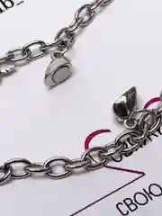 Серый металлик парные браслеты с сердечком, 2 штуки