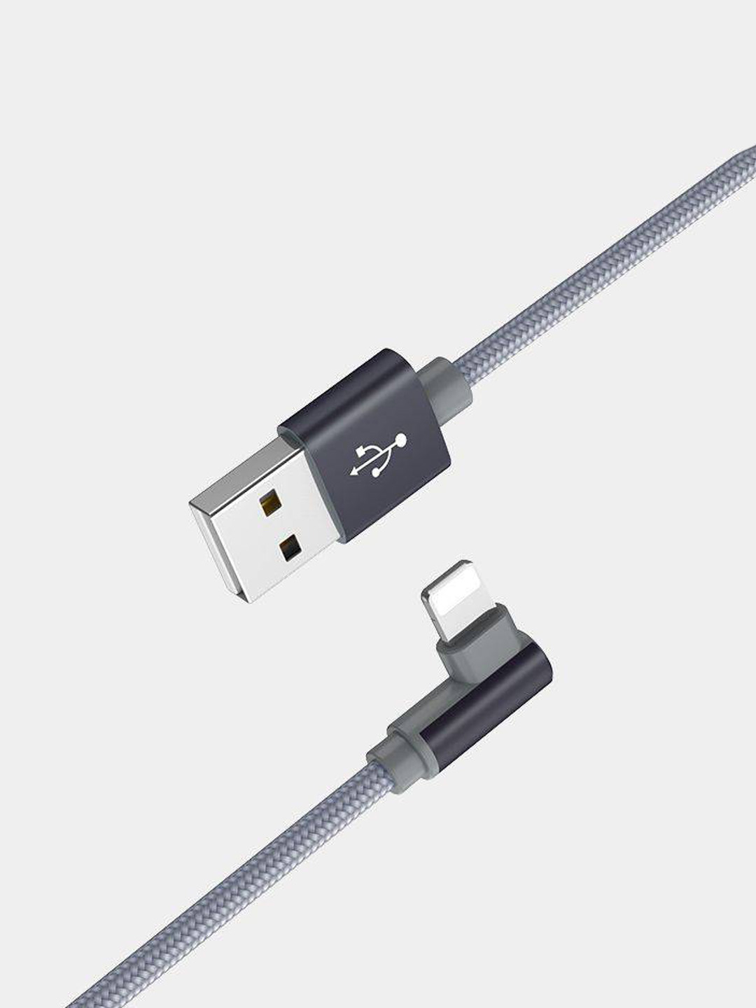 USB-кабель BOROFONE BX26 для iphone Lightning ios быстрая зарядка,угол 90  градусов,для игр купить по цене 199 ₽ в интернет-магазине Магнит Маркет