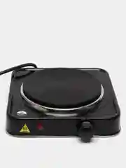 Плитка электрическая Luazon LHP-002, 1 конфорка, 1000 Вт, нагреватель диск, чёрная