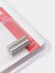 Неодимовый магнит REXANT, диск 5 х 2 мм, сцепление 0.32 кг, 44 штуки