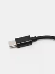 Переходник с Type-C на Jack 3.5 LuazON, чёрный