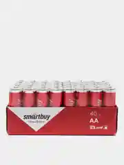 Батарейка алкалиновая Smartbuy Ultra, AA, LR6-40BOX, 1.5В, набор 40 шт