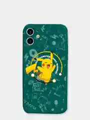 Морской чехол силиконовый Pokemon "Пикачу" для iPhone 7/8 Plus/XS/XR/SE Max/11/12 Pro Max/13