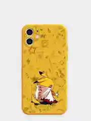 Лимонный чехол силиконовый Pokemon "Пикачу" для iPhone 7/8 Plus/XS/XR/SE Max/11/12 Pro Max/13