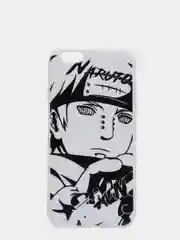 Серый чехол силиконовый аниме "Наруто" для iPhone 6s, 7, 8, SE2, 7/8 Plus, Xr, 11, 12 Pro, 13 Pro, 12 mini