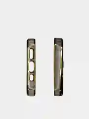 Золотой чехол прозрачный силиконовый с кольцом iPhone 13/13 Pro/13 mini/13 Pro Max, защитный