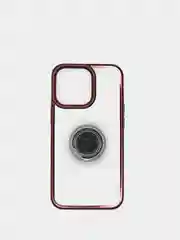Алый чехол прозрачный силиконовый с кольцом iPhone 13/13 Pro/13 mini/13 Pro Max, защитный