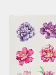 Фиолетовый наклейки для маникюра ногтей, слайдеры