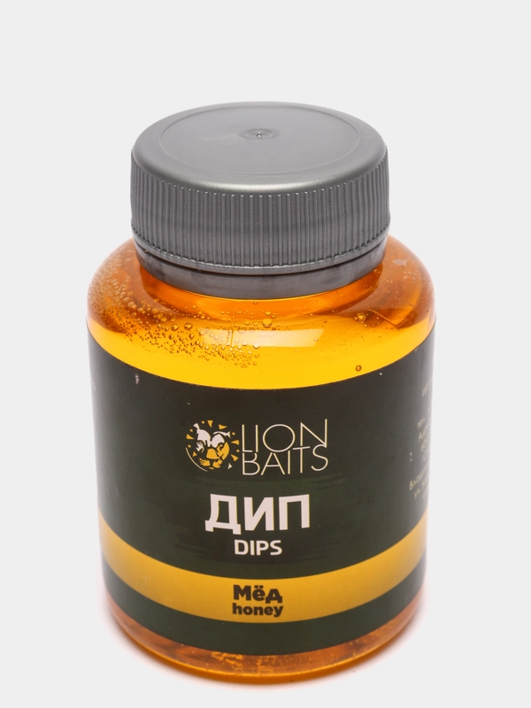 Дип Dips LION BAITS Мед Honey 130 мл