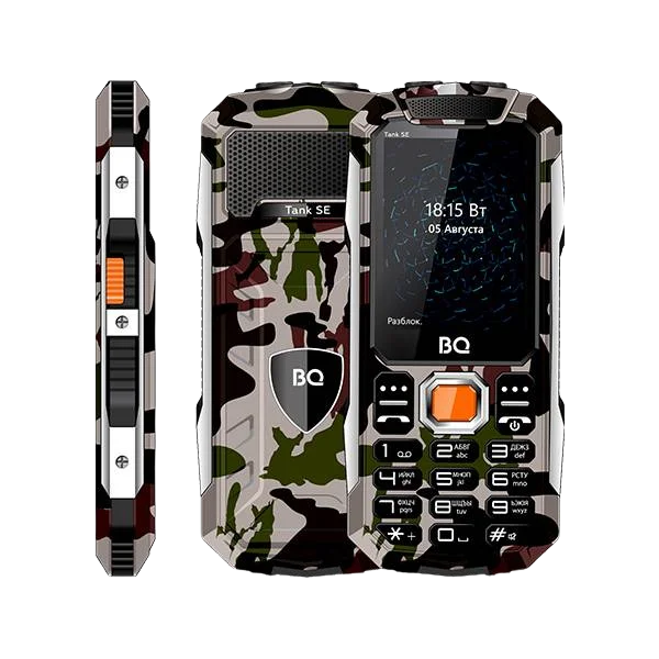 Сотовый телефон BQ 2432 Tank SE, БЕЗ КАМЕРЫ, ДЛЯ ВОЕННОСЛУЖАЩИХ