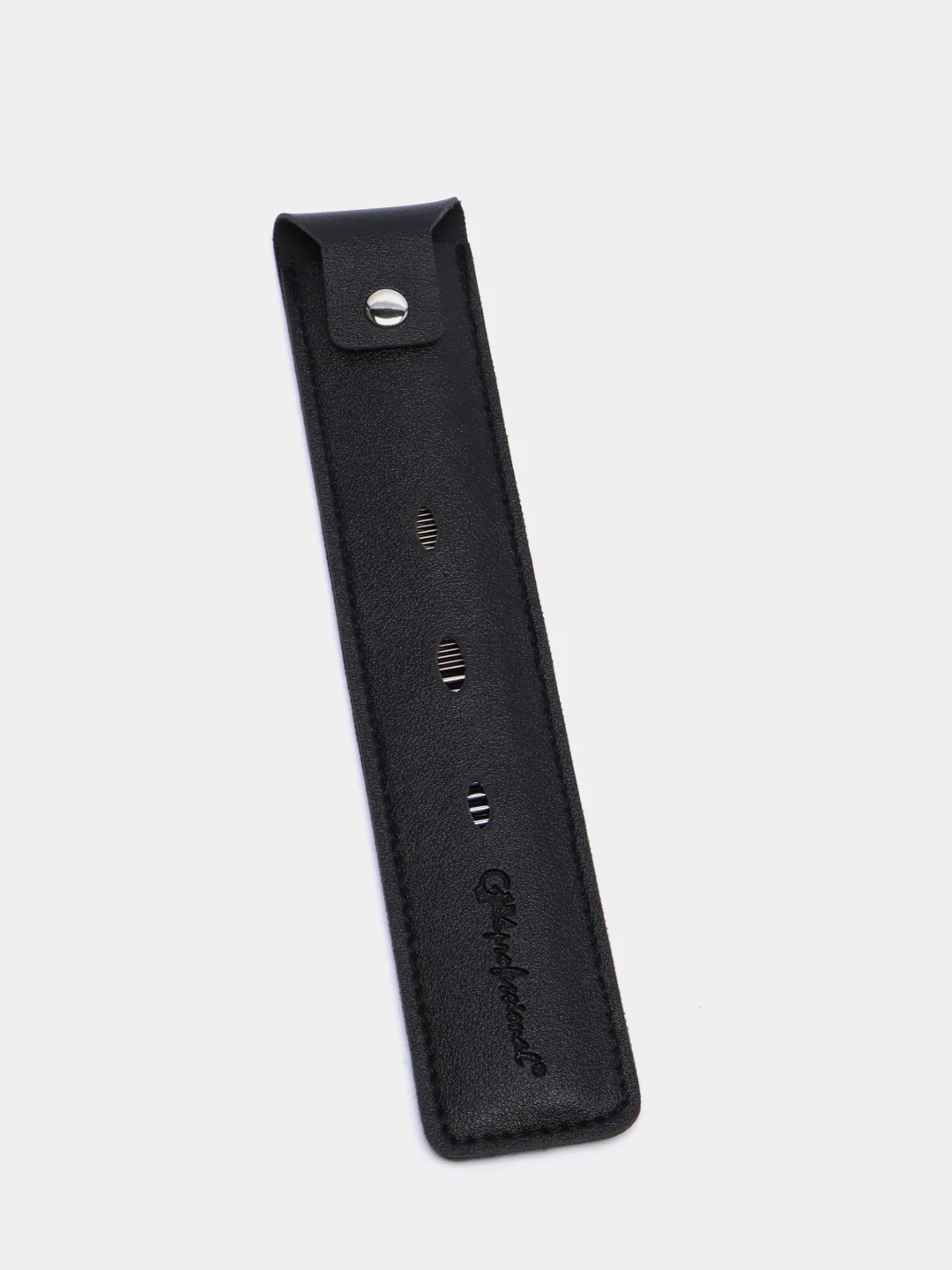 Серебряный металлическая расческа Gera Professional для стрижки, 20 см