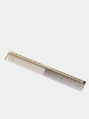 Металлическая расческа Gera Professional для стрижки, 20 см