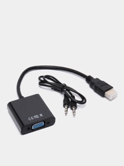 Переходник HDMI на VGA с поддержкой звука