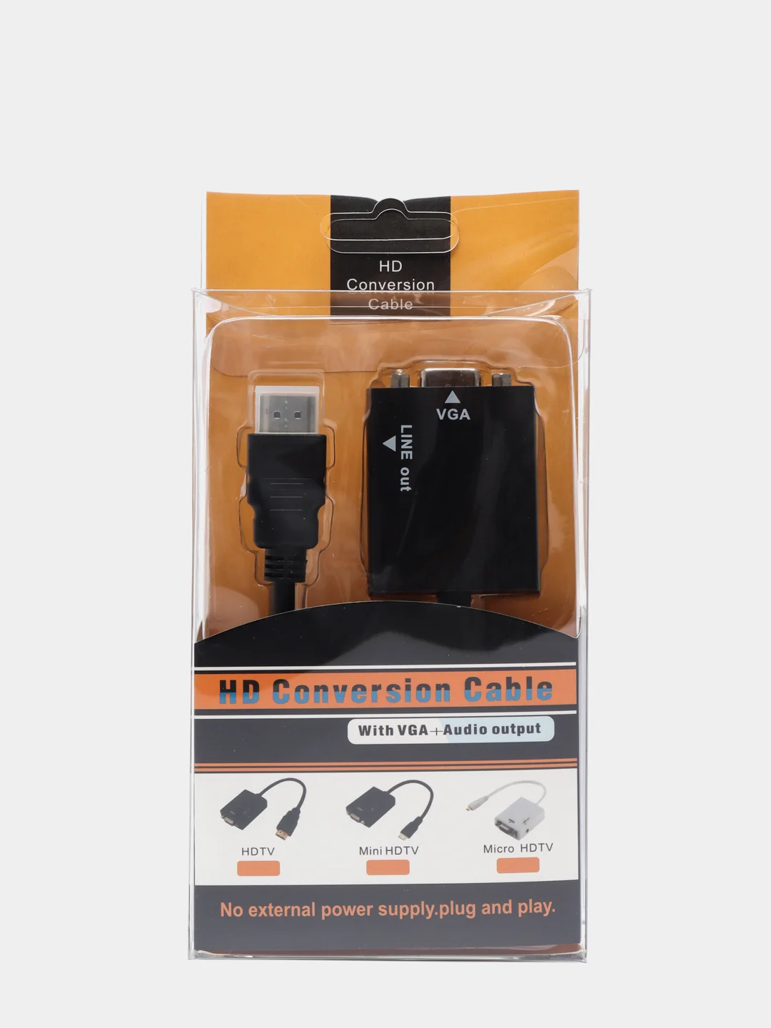 Переходник HDMI на VGA папа