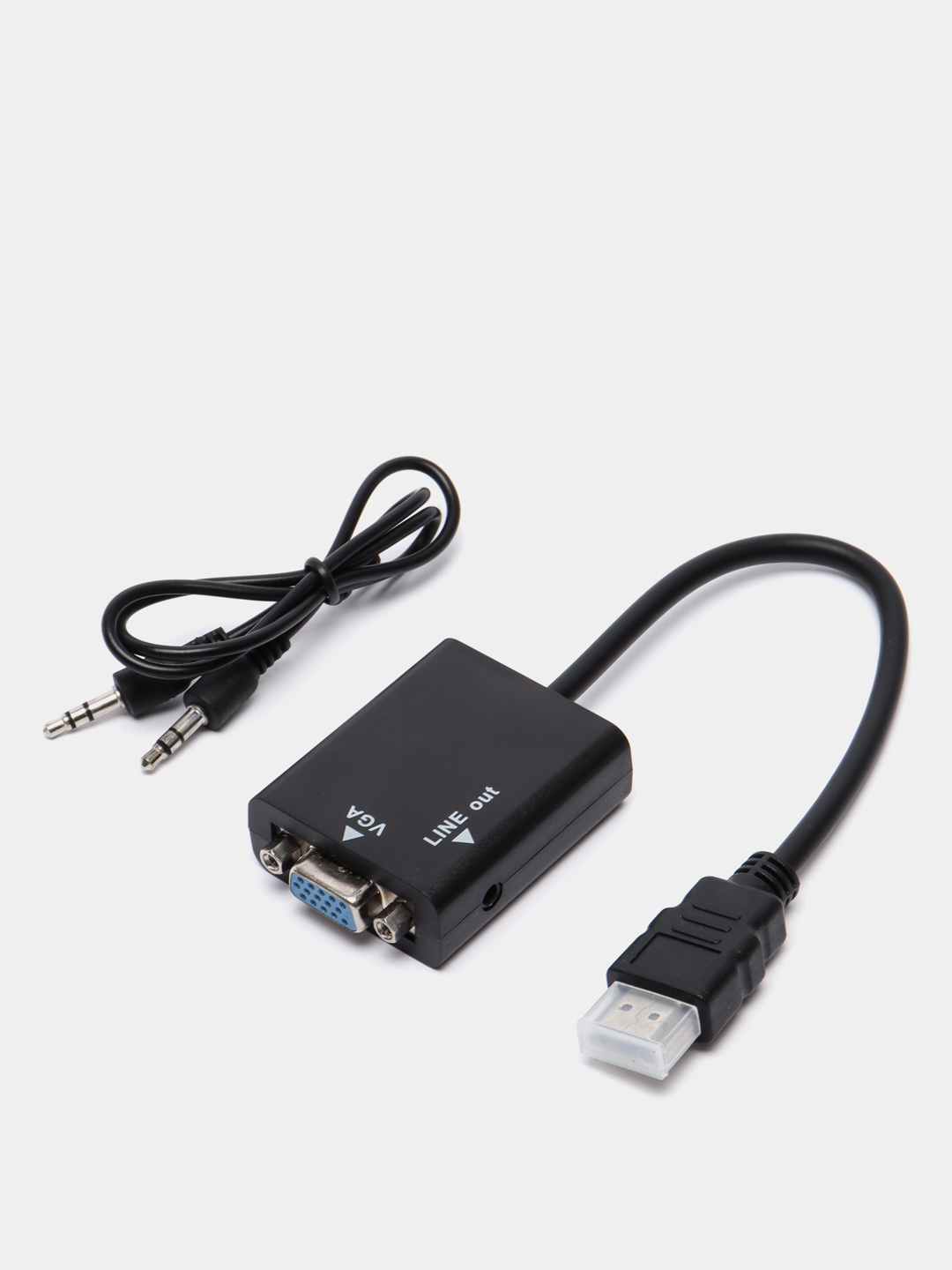 Переходник HDMI на VGA папа купить по цене 373 ₽ в интернет-магазине  KazanExpress