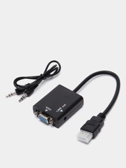 Переходник HDMI на VGA папа