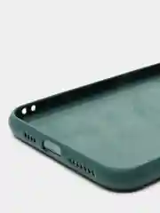 Зеленый чехол силиконовый на iPhone 11 Pro Max