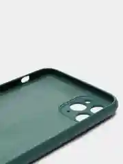 Зеленый чехол силиконовый на iPhone 11 Pro Max