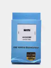 Конвертер адаптер MINI AV (тюльпан) на HDMI