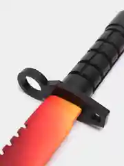 Алый деревянный штык-нож "М9", cs go