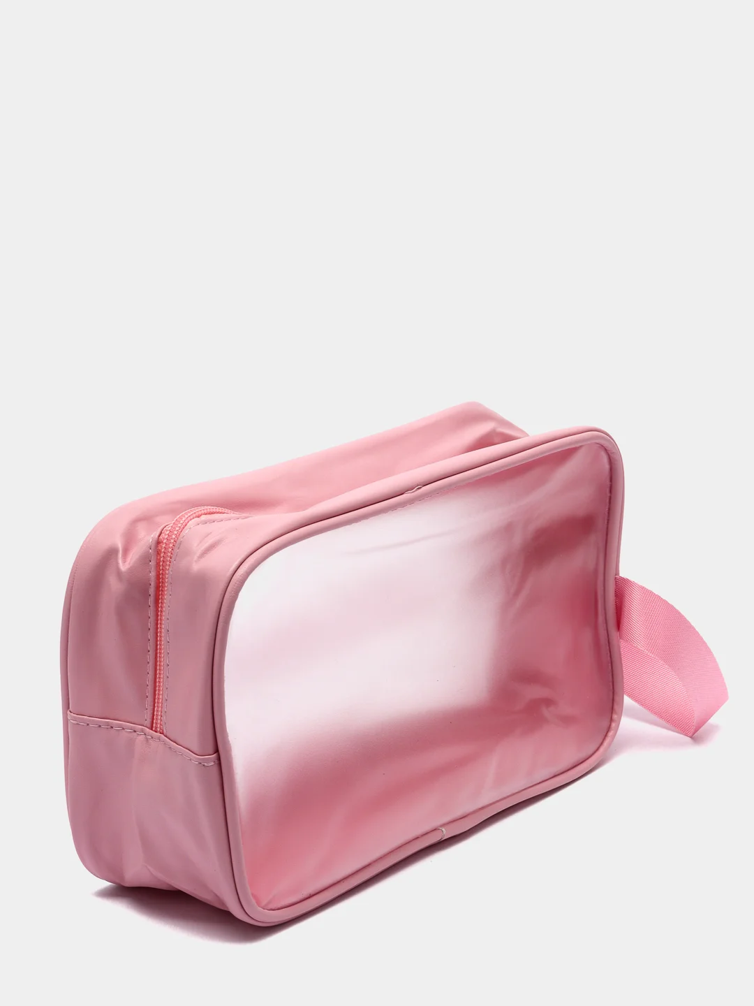 Розовый косметичка дорожная Washbag, водонепроницаемая, белая, розовая, размеры S, L