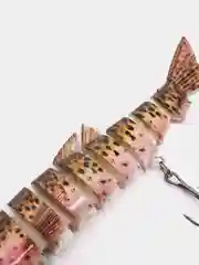Коралловый воблер рыболовный 8 сегментный, 12,5 см, 21,5 г