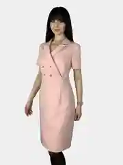 Платье женское классическое, офисное, летнее
