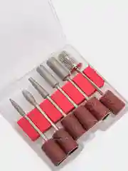 Набор фрез и наждачных насадок для маникюра и педикюра