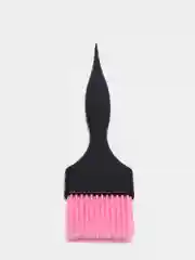 Розовый кисть для окрашивания Gera Professional Идеал, белая щетина, цвет черный