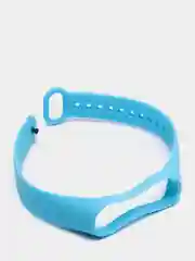 Синий силиконовый ремешок Xiaomi Mi Band 3, Mi Band 4