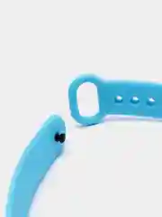 Синий силиконовый ремешок Xiaomi Mi Band 3, Mi Band 4