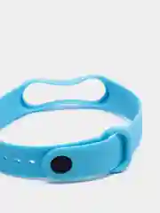 Синий силиконовый ремешок Xiaomi Mi Band 3, Mi Band 4
