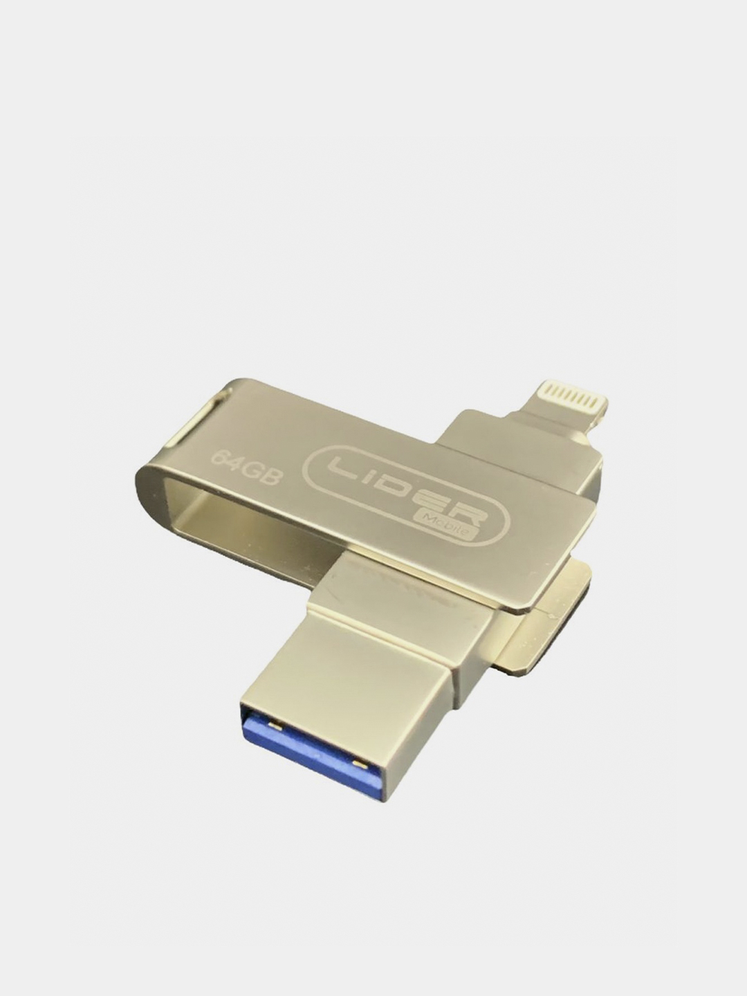 Flash-накопитель USB для iPhone, USB 3.0, Lightning купить по цене 2345.98  ₽ в интернет-магазине Магнит Маркет