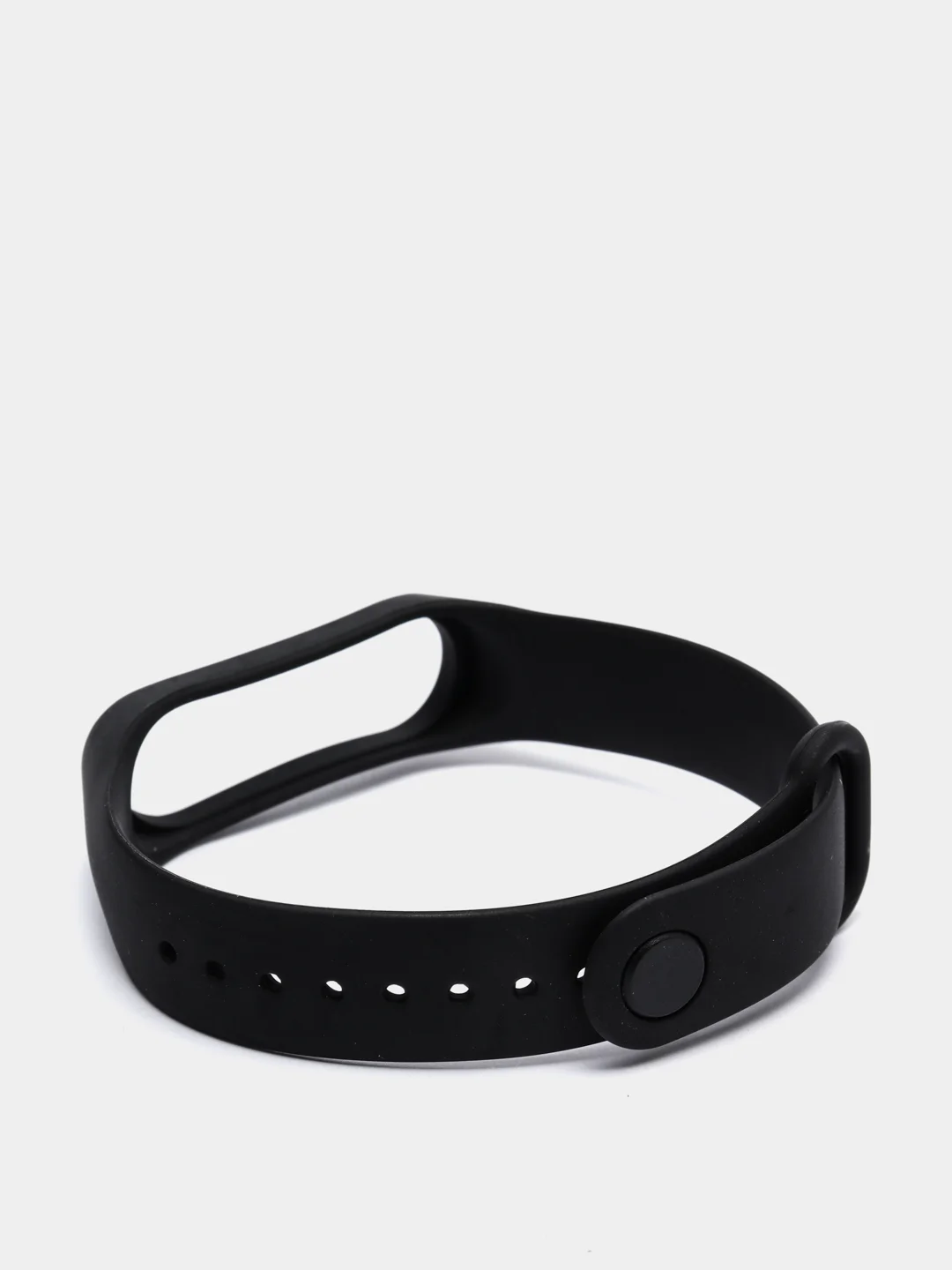 Черный силиконовый ремешок Xiaomi Mi Band 3, Mi Band 4