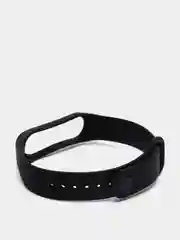 Черный силиконовый ремешок Xiaomi Mi Band 3, Mi Band 4