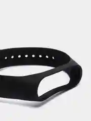 Черный силиконовый ремешок Xiaomi Mi Band 3, Mi Band 4