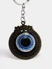 Коралловый меланж брелок металлический для ключей, металл / Подарок сувенир на новый год
