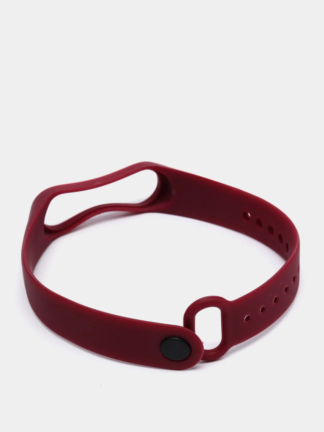 Бордовый силиконовый ремешок Xiaomi Mi Band 3, Mi Band 4